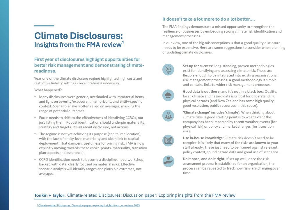 Climate Disclosures